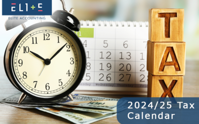 2024/25 Tax Year Calendar